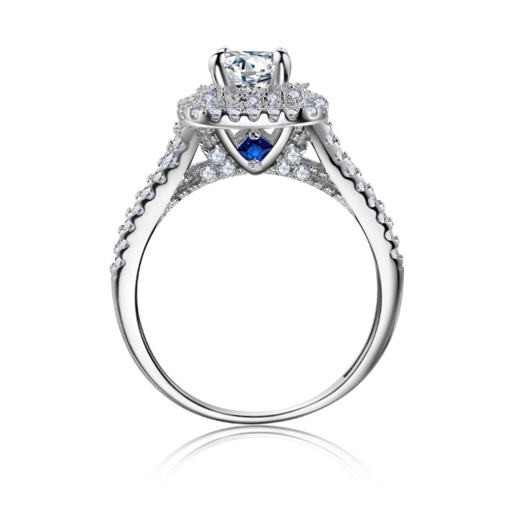 925 Sterling Silver bridal set